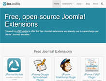 Tablet Screenshot of donjoomla.com